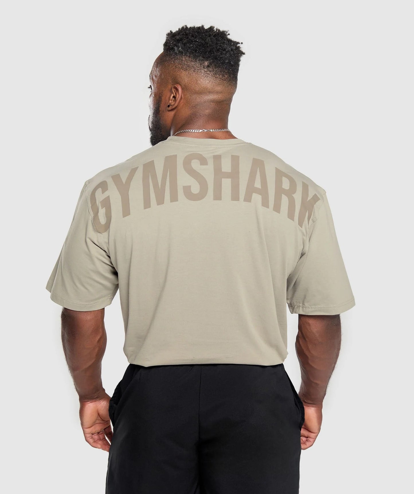 Gymshark > Power T-Shirt > M > Ecru Brown > Gymshark
