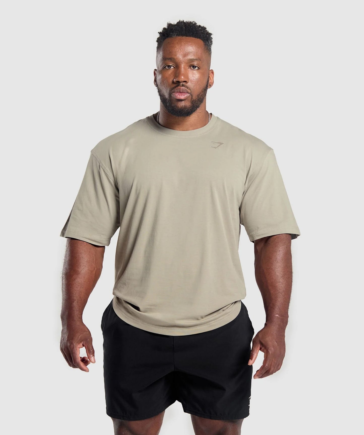 Gymshark > Power T-Shirt > M > Ecru Brown > Gymshark