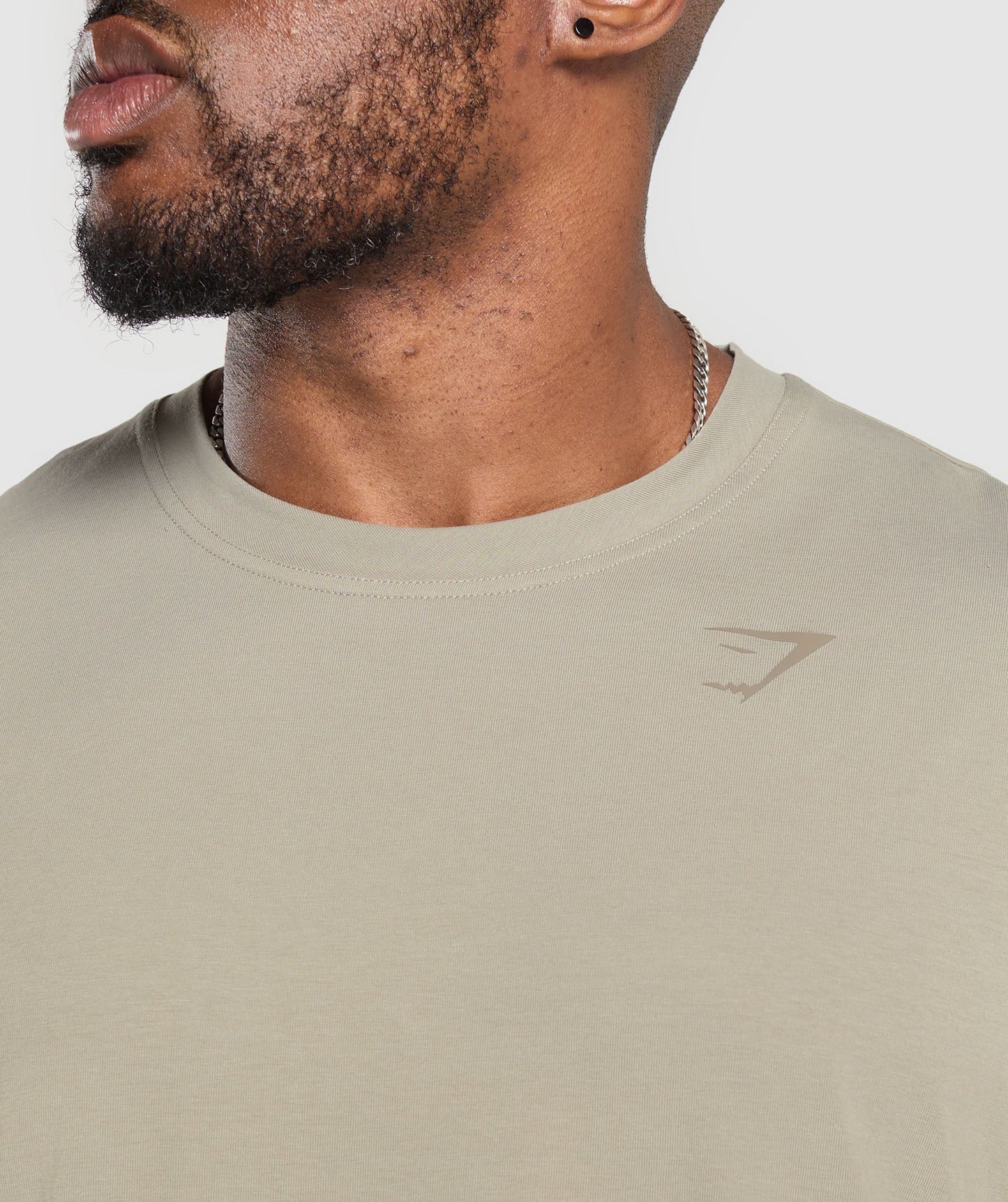 Gymshark > Power T-Shirt > M > Ecru Brown > Gymshark