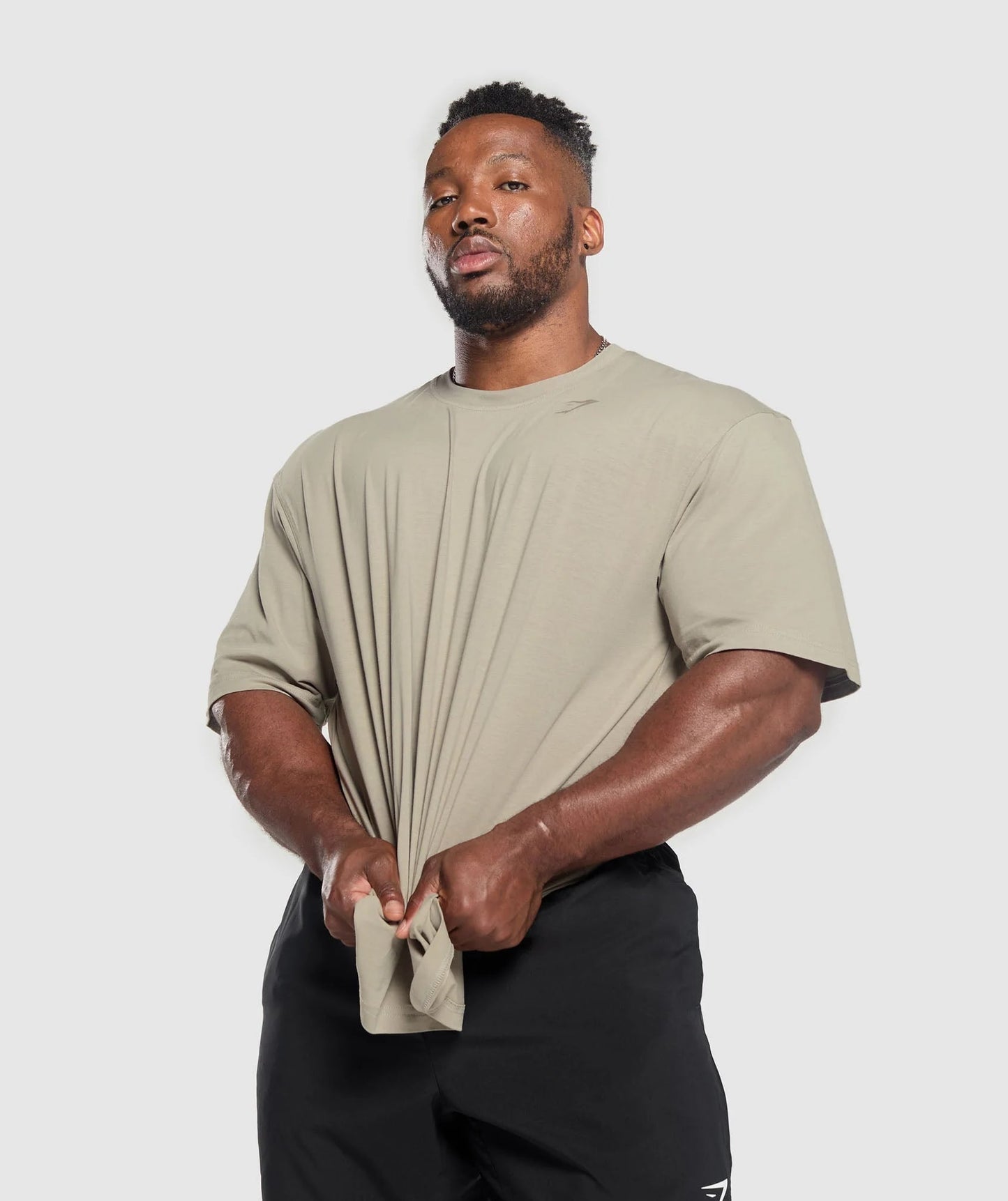 Gymshark > Power T-Shirt > M > Ecru Brown > Gymshark