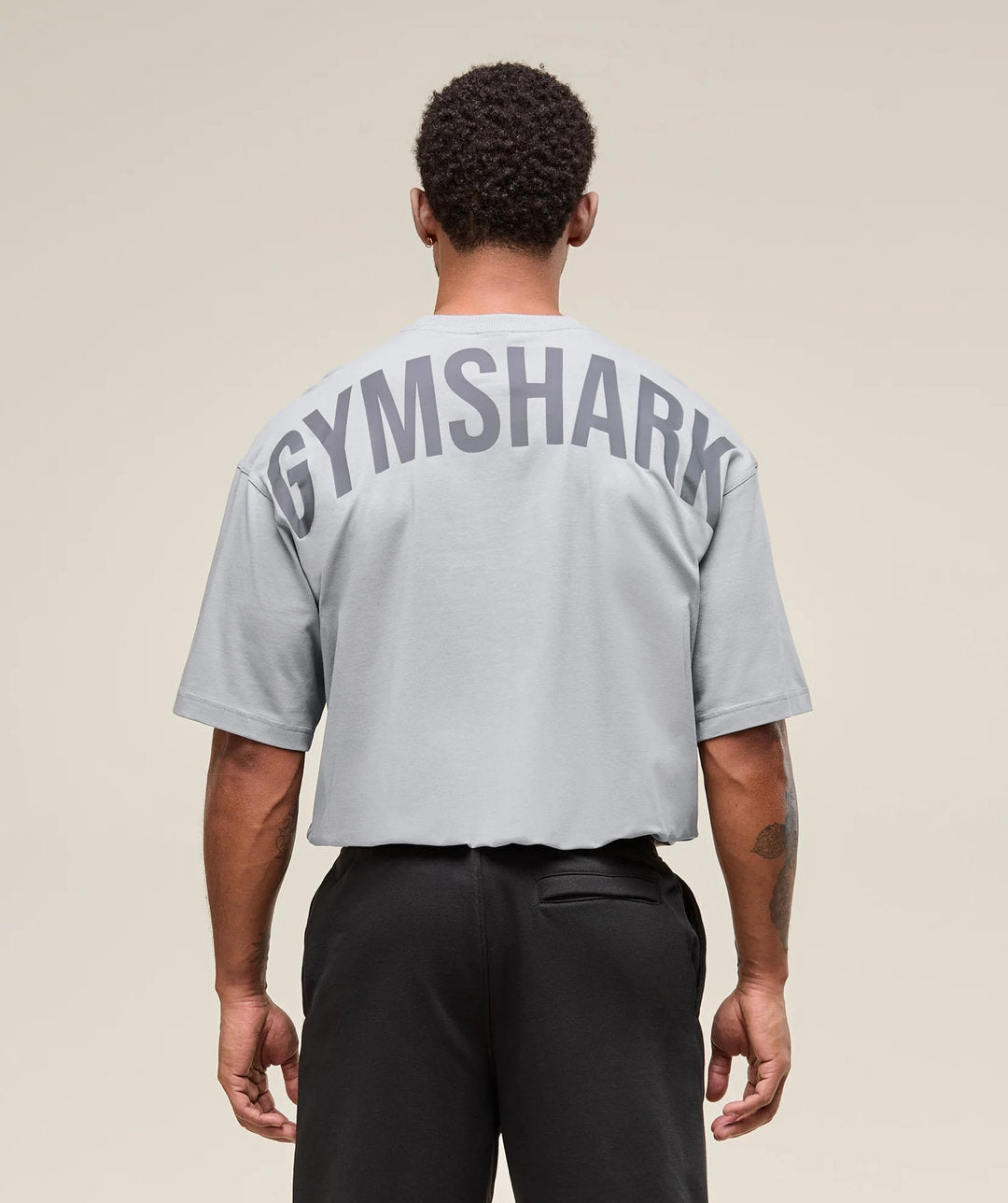Gymshark > Power T-Shirt > M > Smokey Grey > Gymshark