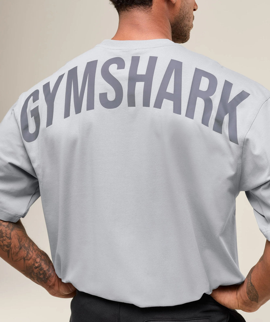 Gymshark > Power T-Shirt > M > Smokey Grey > Gymshark