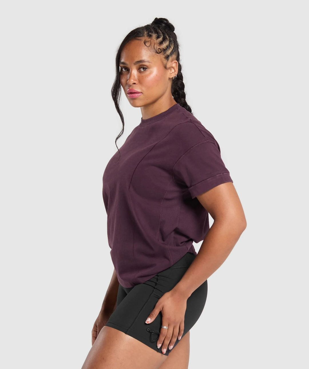 Gymshark > Elevated Power T-Shirt > S > Depth Purple > Gymshark