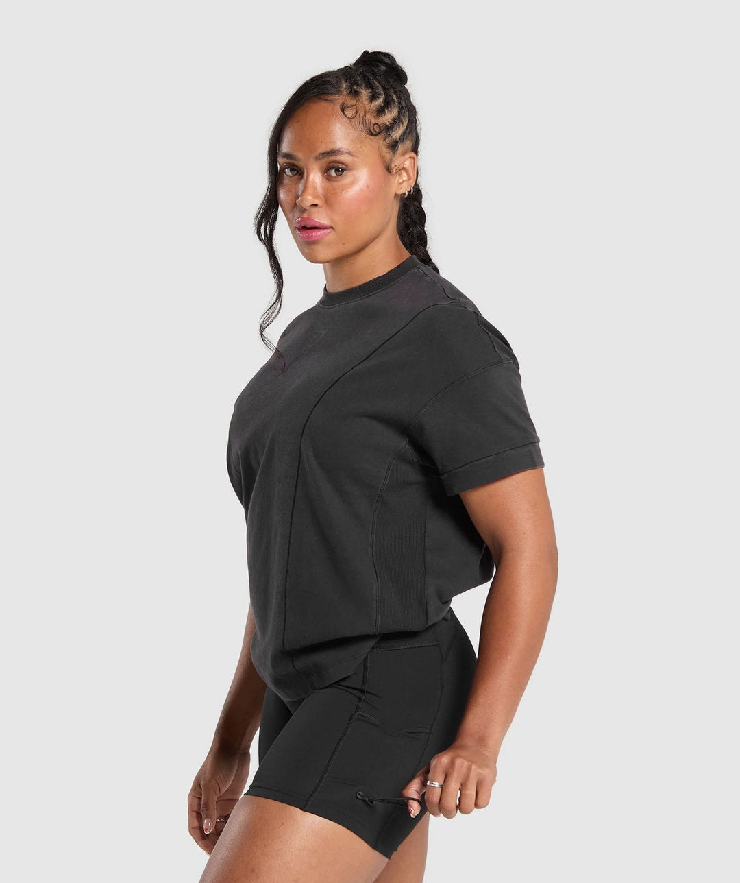 Gymshark > Elevated Power T-Shirt > XS > Black > Gymshark