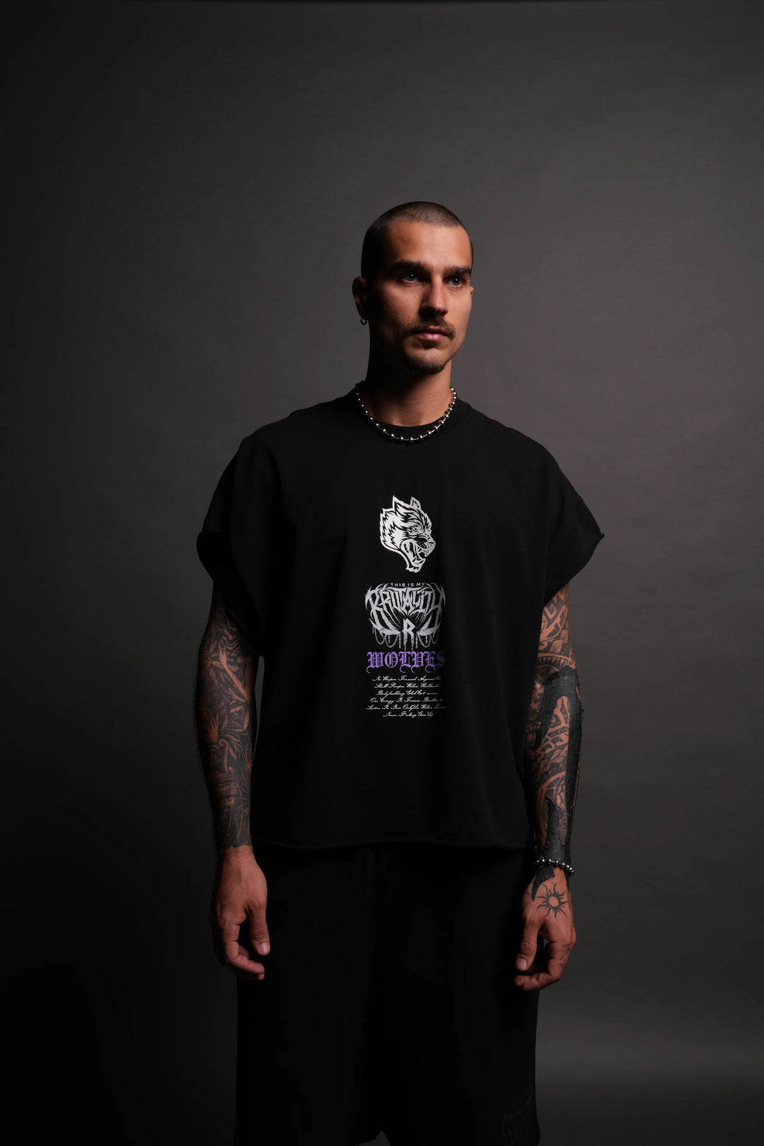 Darc Sport > Brutality Grunge Cut-Off Tee