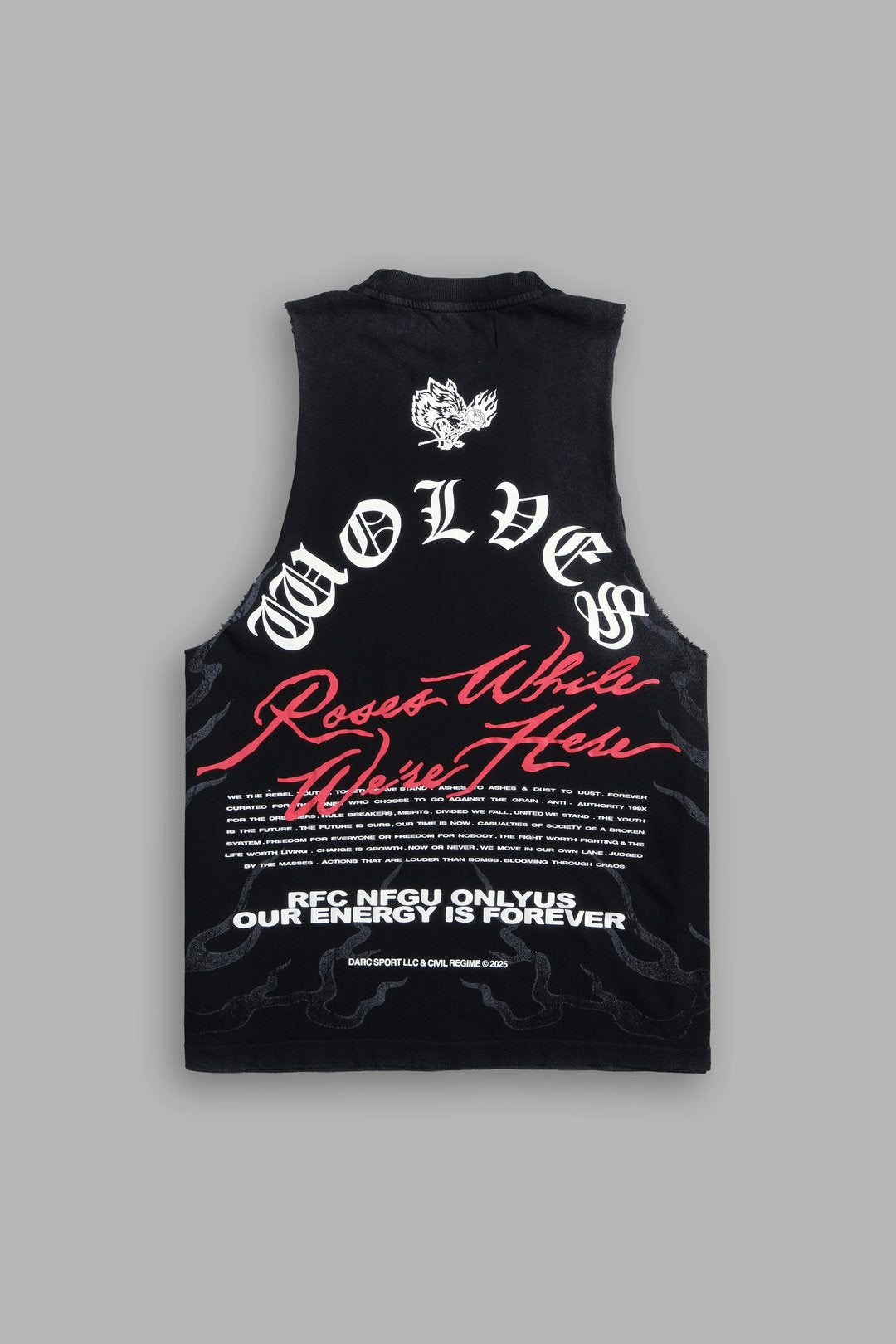 Darc Sport > Burning Rose Tommy Muscle Tee