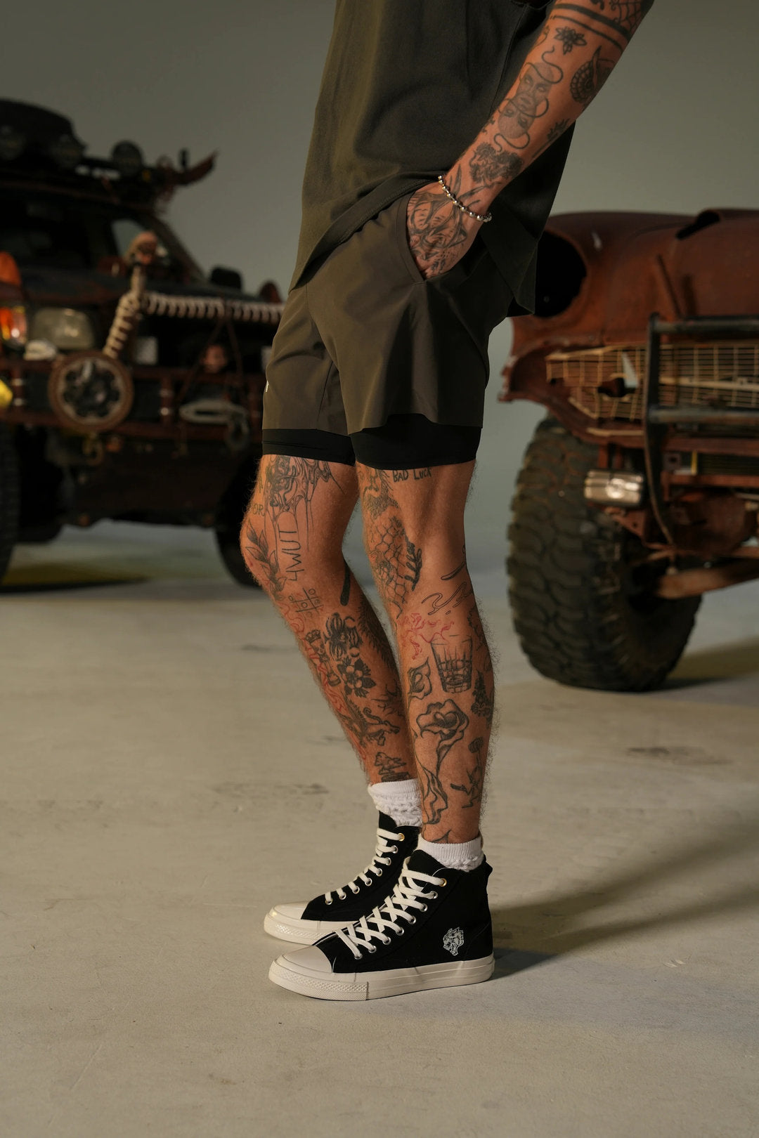 Darc Sport > Chopper Wolf Compression Shorts