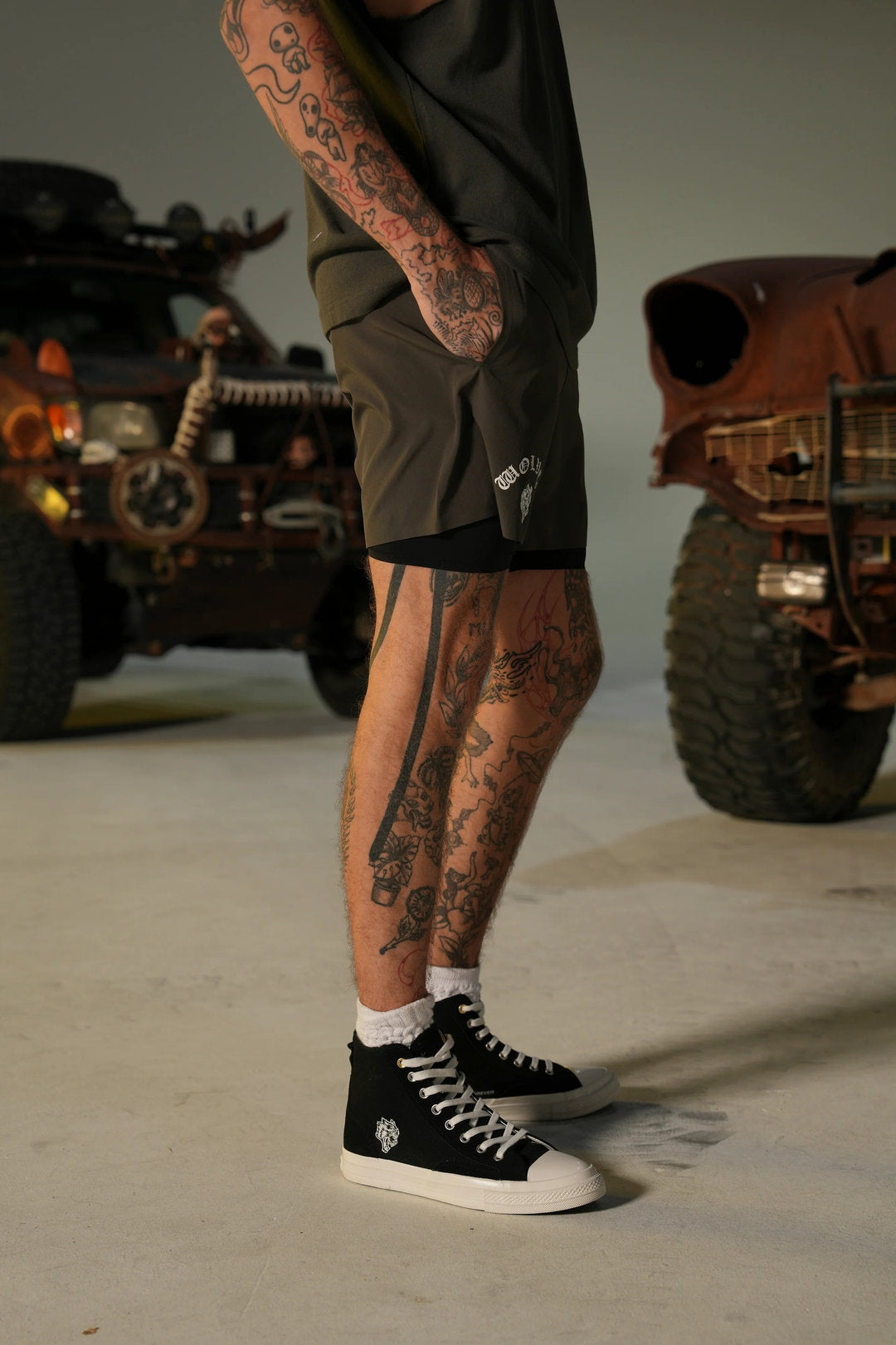 Darc Sport > Chopper Wolf Compression Shorts