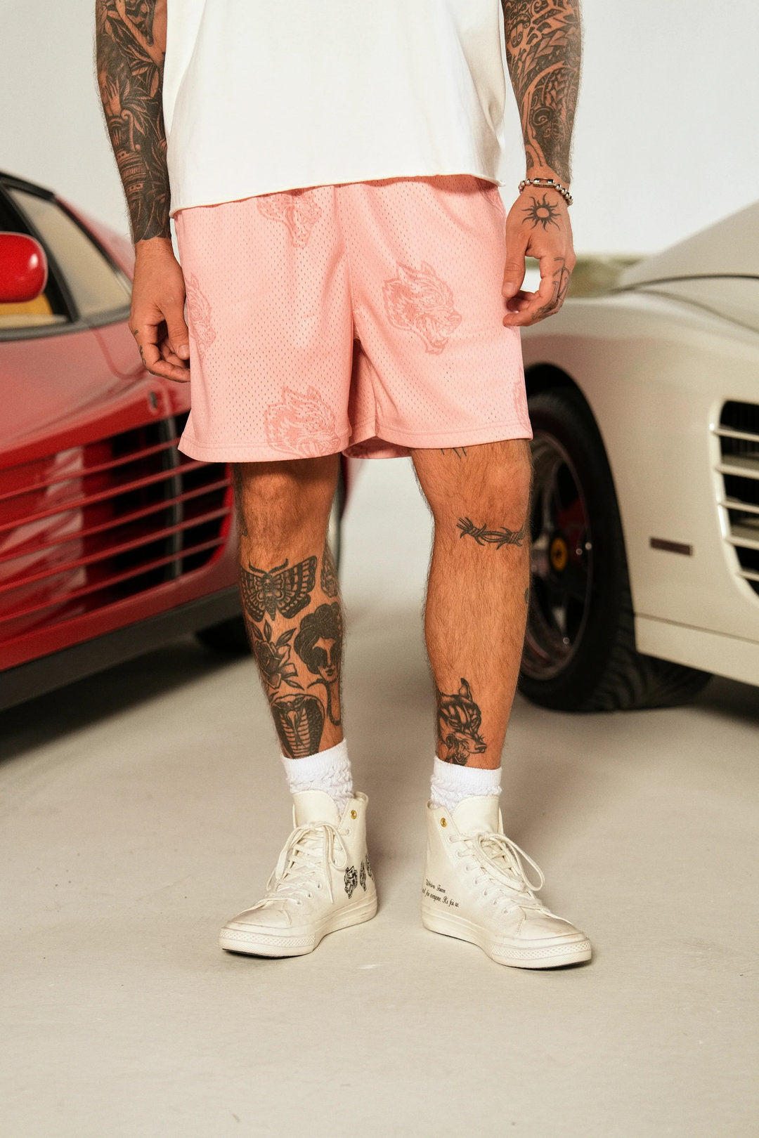Darc Sport > Club Monogram Mesh Shorts