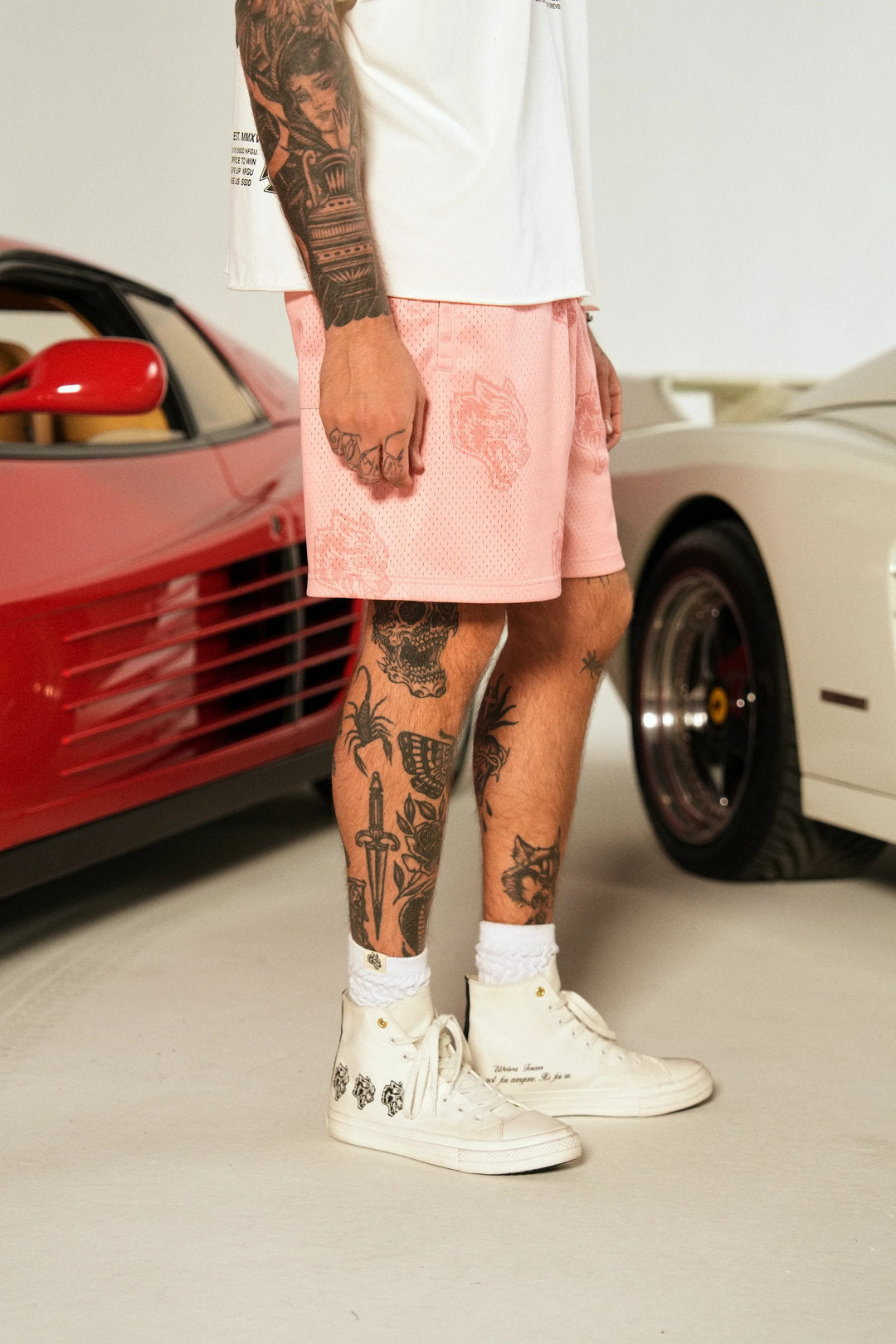 Darc Sport > Club Monogram Mesh Shorts