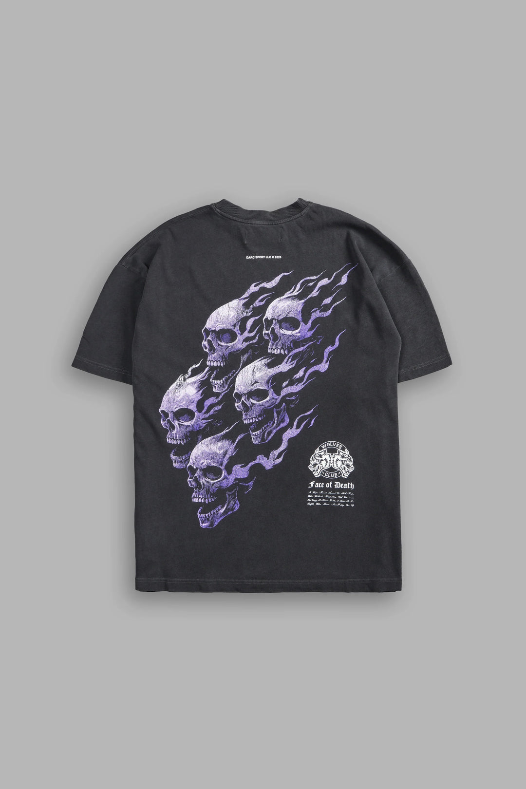 Darc Sport > Death Face Premium Oversized Tee