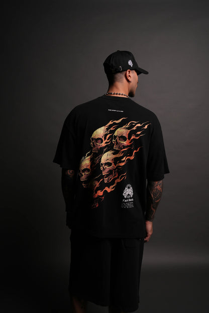 Darc Sport > Death Face Premium Oversized Tee