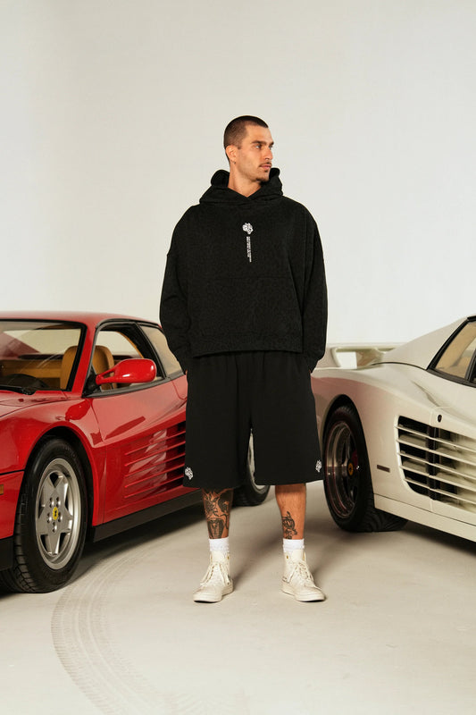 Darc Sport > Dual Wolf Oversized Shorts