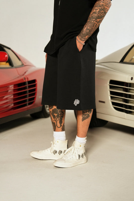 Darc Sport > Dual Wolf Oversized Shorts