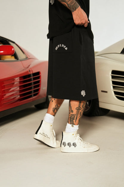 Darc Sport > Dual Wolf Oversized Shorts