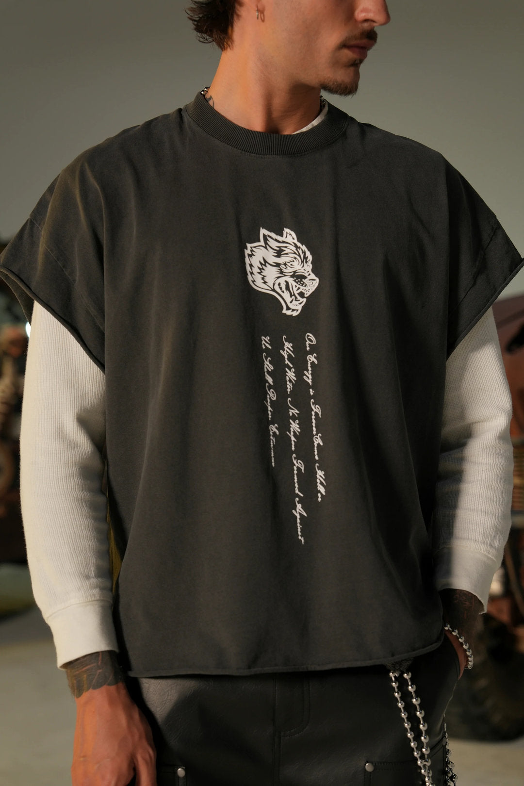 Darc Sport > Ragnarok Grunge Cut Off Tee