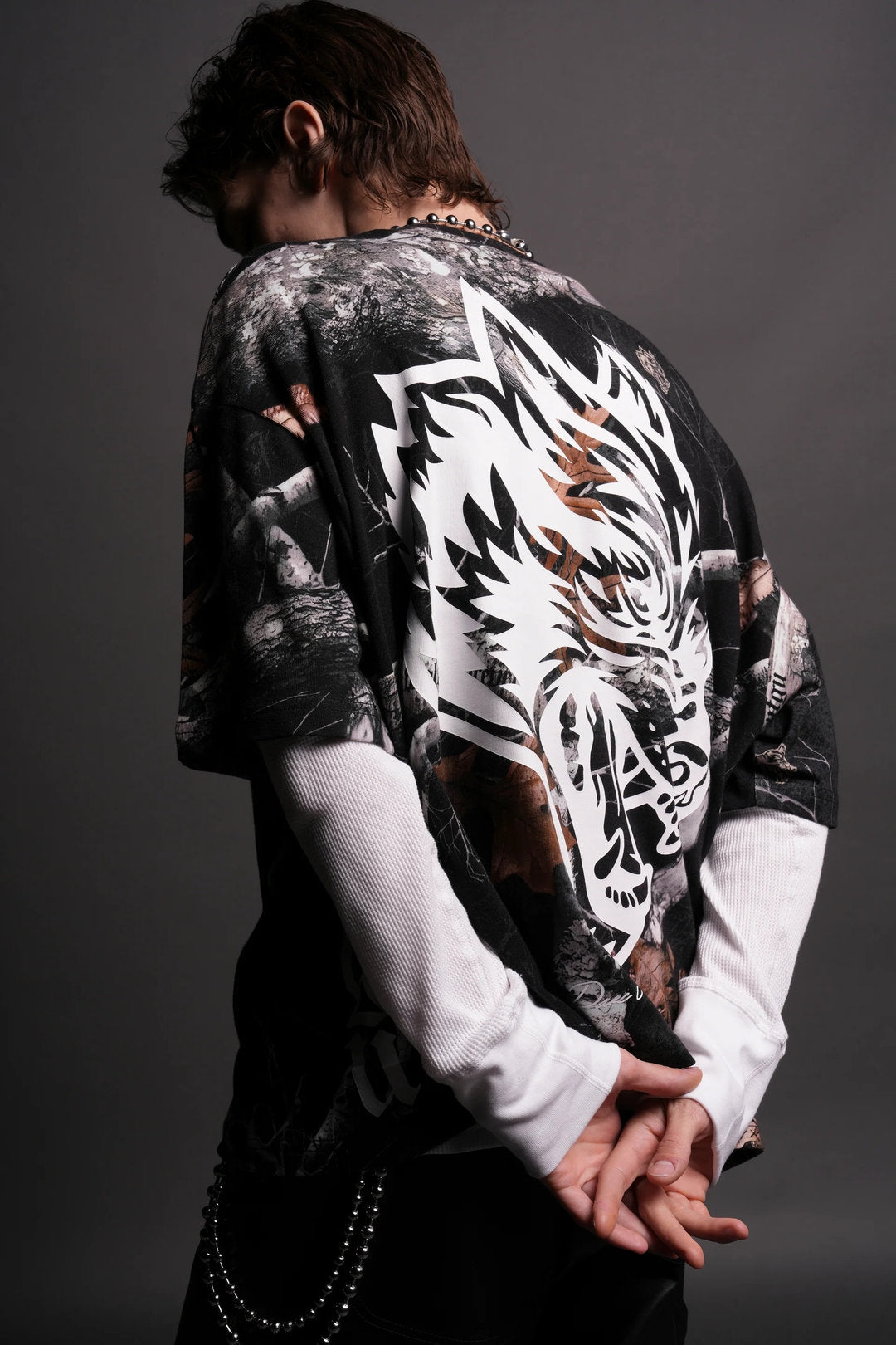 Darc Sport > Respect The Wolves Premium Oversized Tee