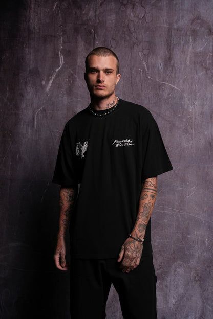 Darc Sport > Roses While We're Here Premium Oversized Tee
