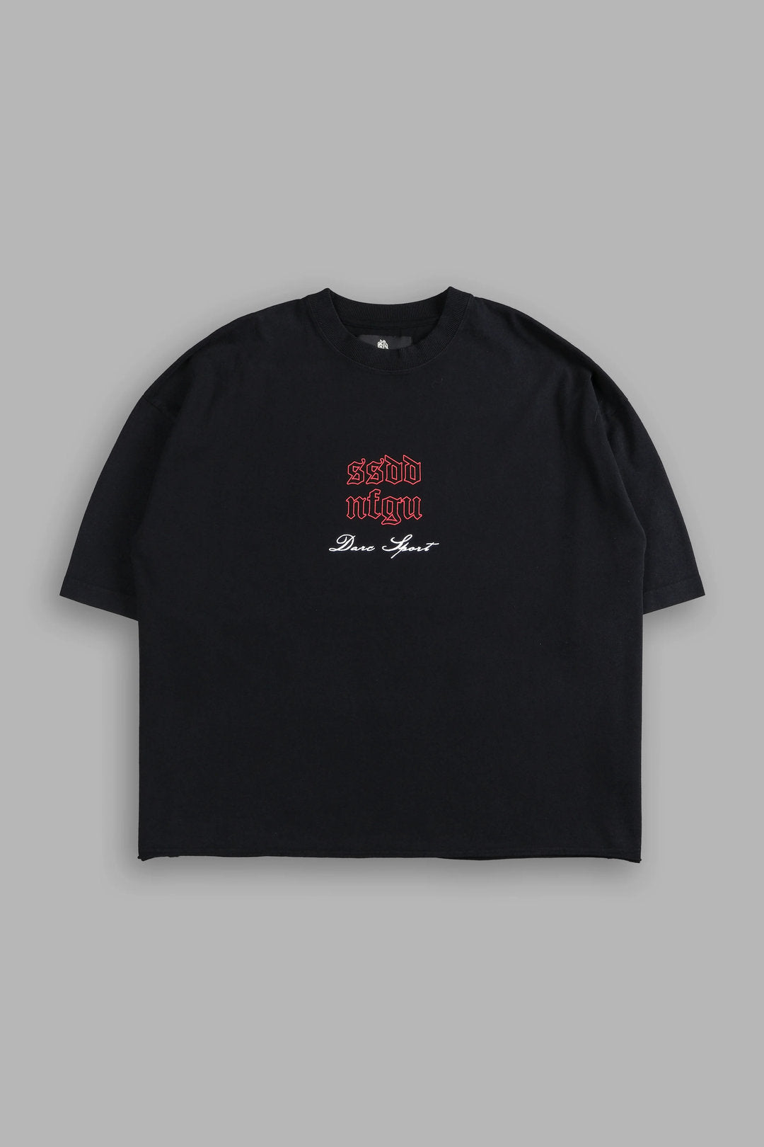 Darc Sport > Sacred Fire Grunge Raw Hem Box Cut Tee