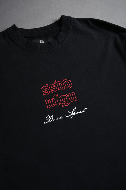 Darc Sport > Sacred Fire Grunge Raw Hem Box Cut Tee