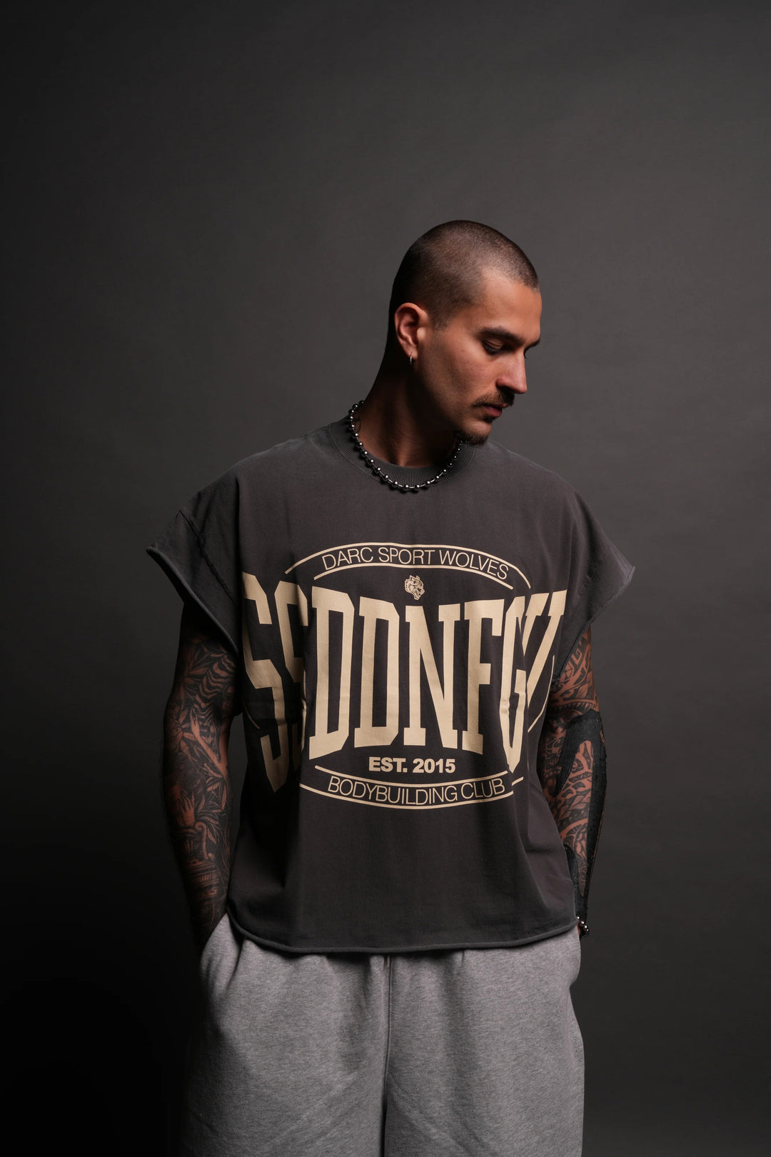 Darc Sport > SSDDNFGU FRVR Grunge Cut-Off Tee