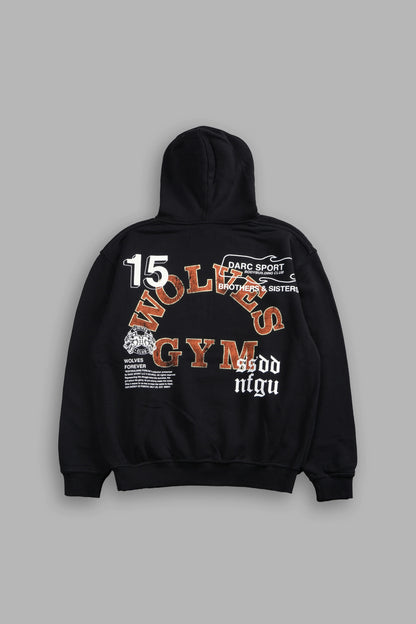 Darc Sport > Wolves Gym V2 Pierce Hoodie