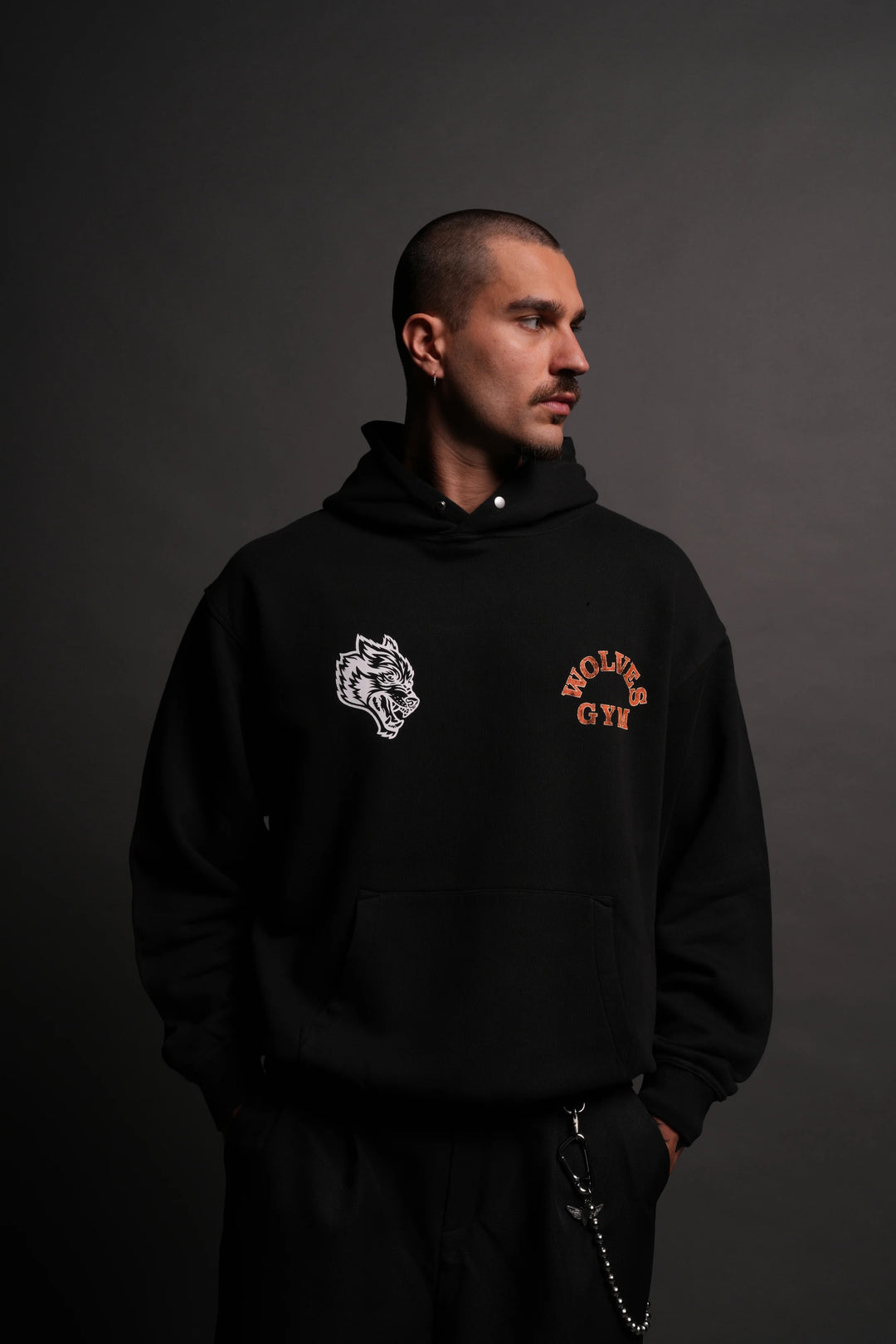Darc Sport > Wolves Gym V2 Pierce Hoodie