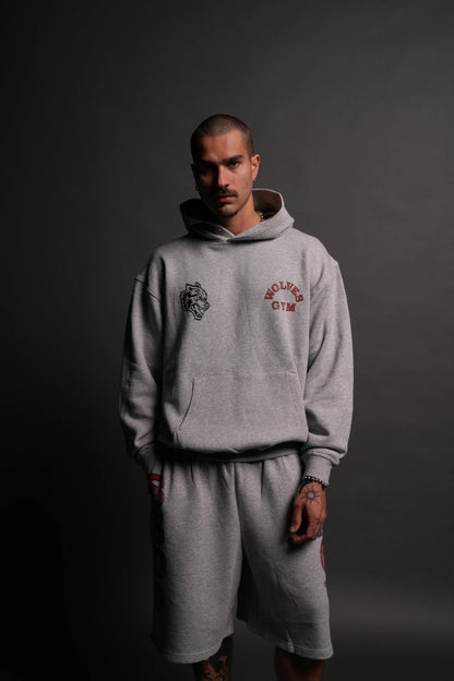 Darc Sport > Wolves Gym V2 Pierce Hoodie