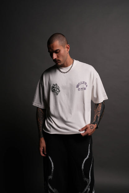 Darc Sport > Wolves Gym V2 Premium Raw Hem Box Cut Tee