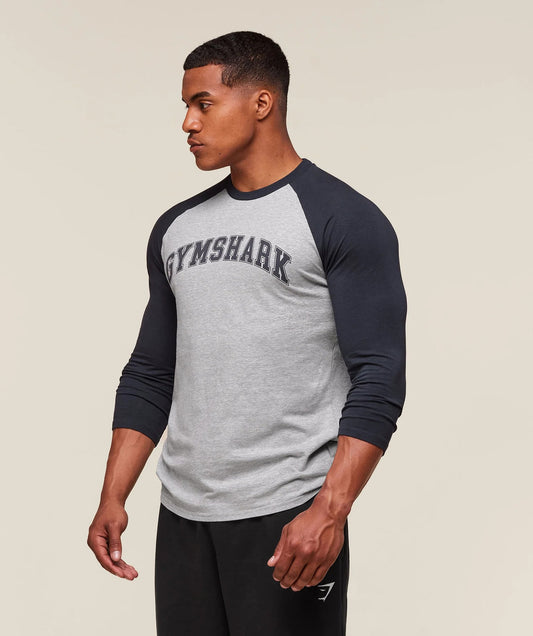 Gymshark > GSLC Raglan 3/4 Sleeve T-Shirt