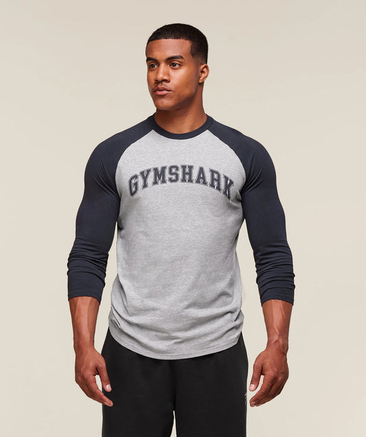 Gymshark > GSLC Raglan 3/4 Sleeve T-Shirt