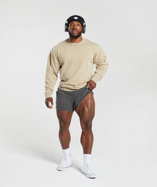 Gymshark > Heritage Washed Crew