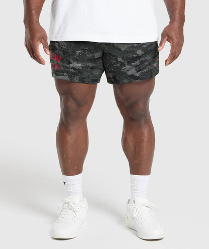 Gymshark > Lifting Mesh 5" Shorts