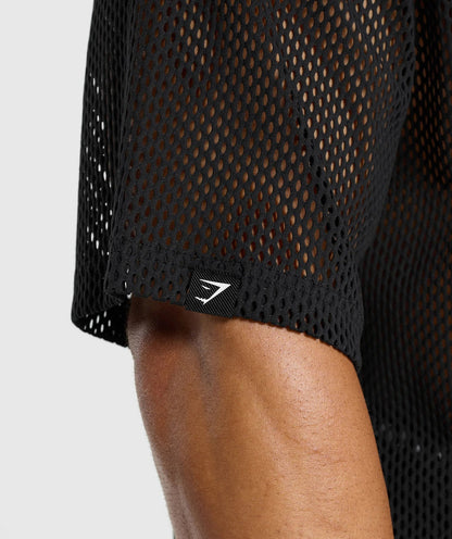 Gymshark > Mesh Oversized T-Shirt