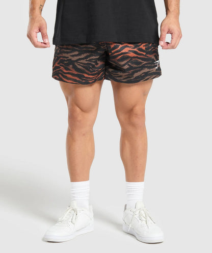 Gymshark > Printed Mesh 5" Shorts