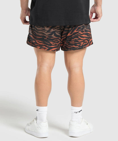 Gymshark > Printed Mesh 5" Shorts