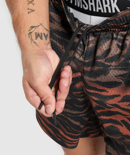 Gymshark > Printed Mesh 5" Shorts