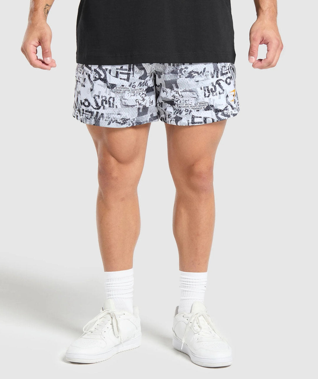 Gymshark > Printed Mesh 5" Shorts