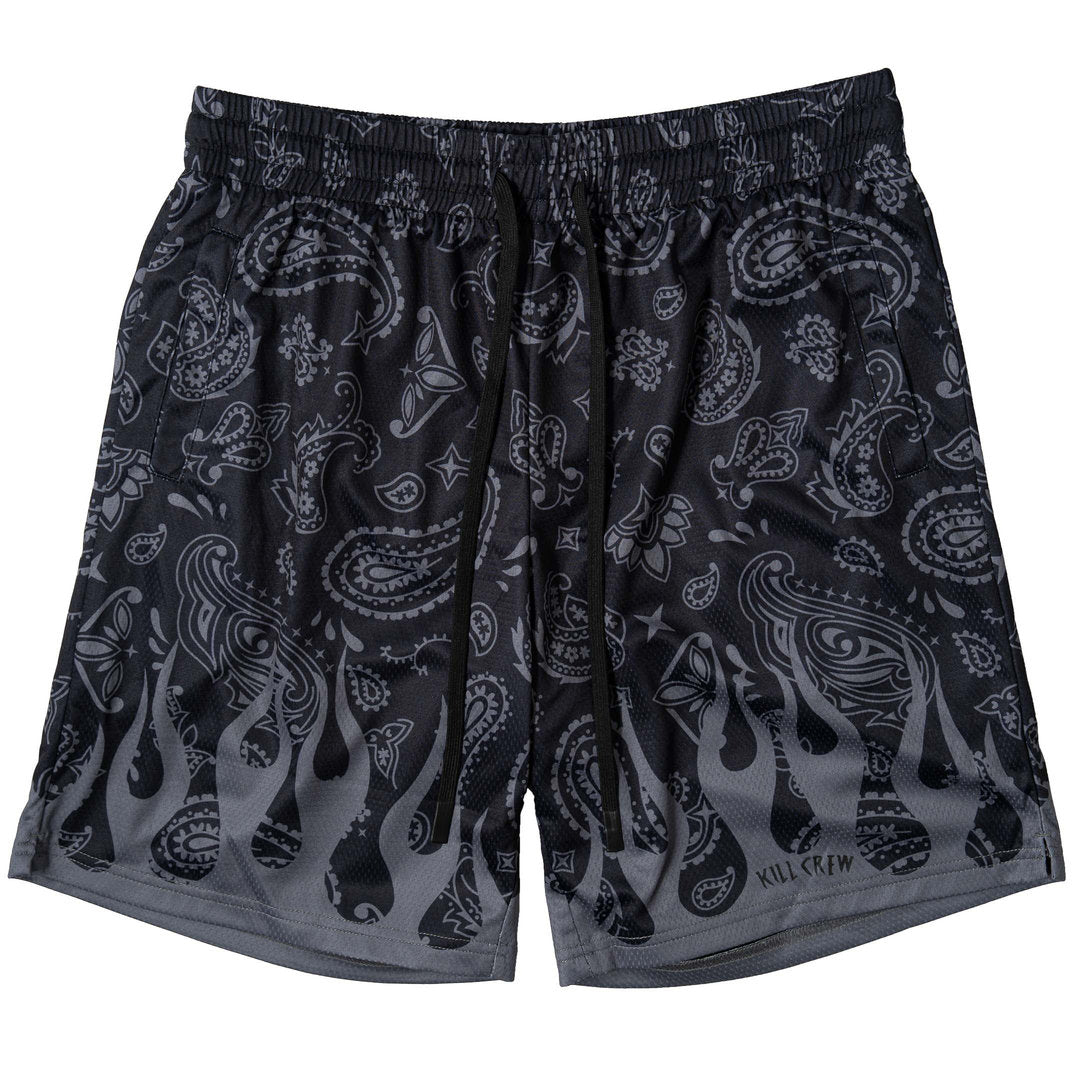 Kill Crew > Bandana Flame Short