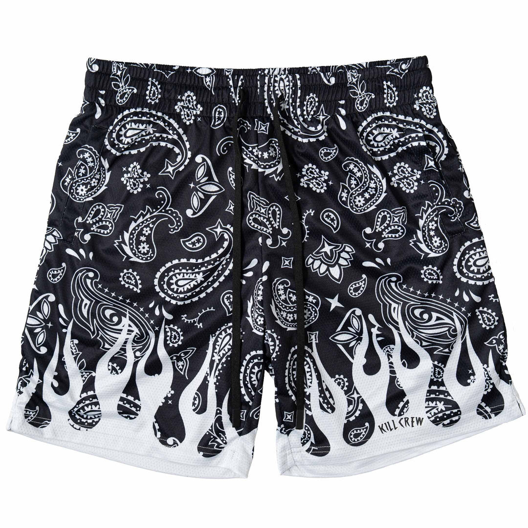 Kill Crew > Bandana Flame Short