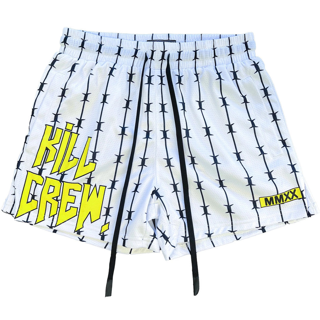 Kill Crew > Barbwire Muay Thai Shorts