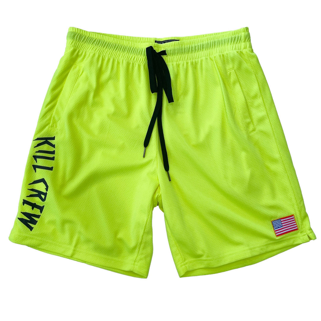 Kill Crew > Cut Embroidered Flag Shorts