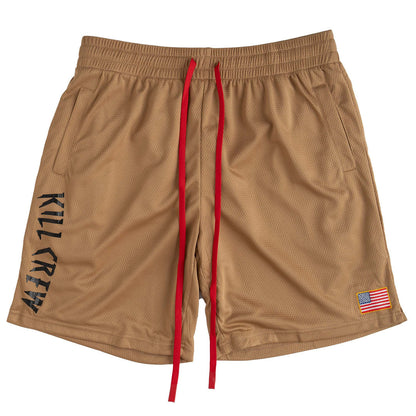 Kill Crew > Cut Embroidered Flag Shorts