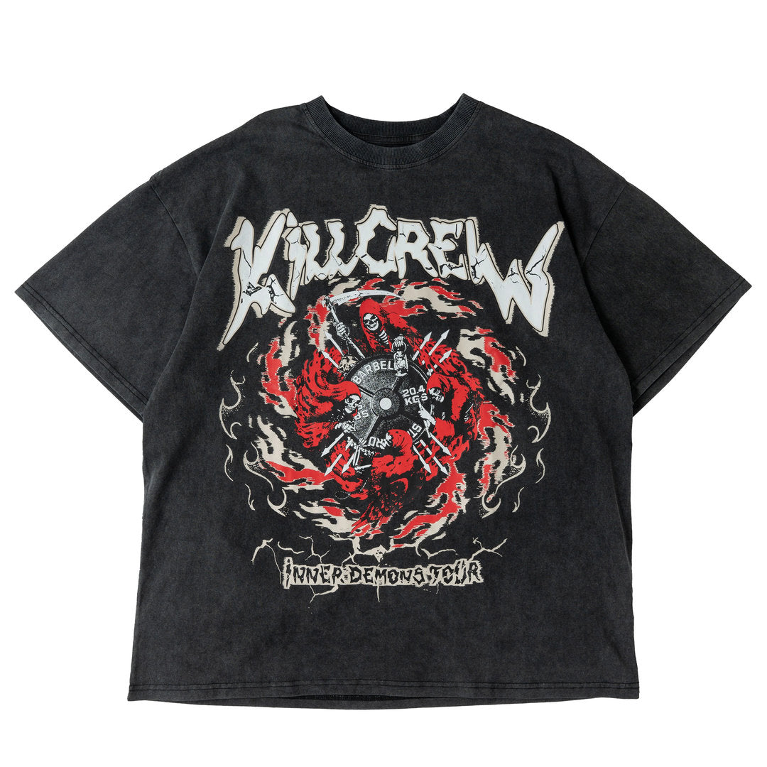 Kill Crew > Oversized Demons Tour T-Shirt