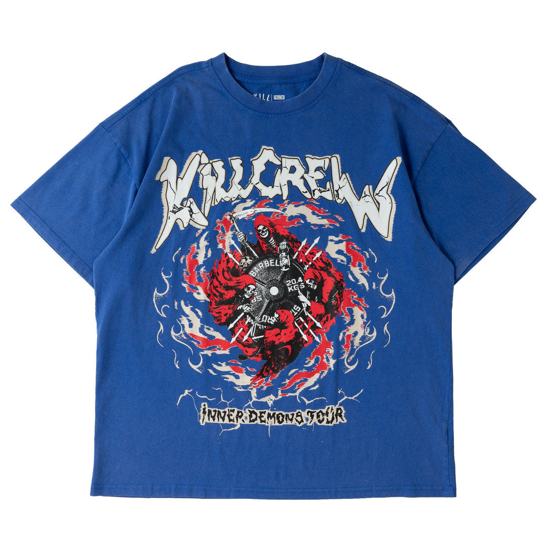 Kill Crew > Oversized Demons Tour T-Shirt