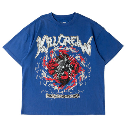 Kill Crew > Oversized Demons Tour T-Shirt