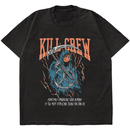 Kill Crew > Oversized Embracing Demons T-Shirt