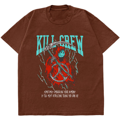 Kill Crew > Oversized Embracing Demons T-Shirt