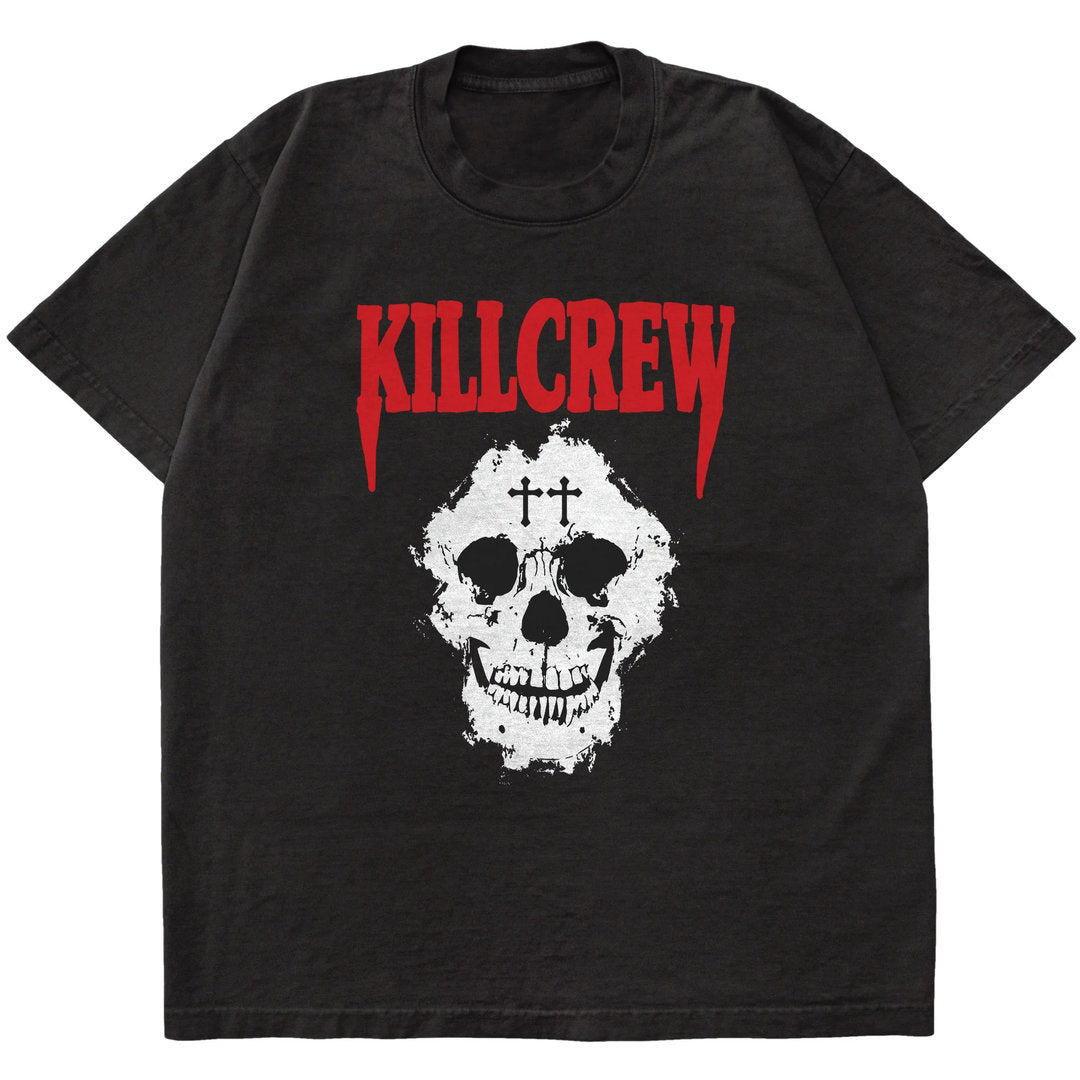 Kill Crew > Oversized Kills Crew Skull T-Shirt