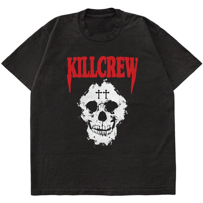Kill Crew > Oversized Kills Crew Skull T-Shirt